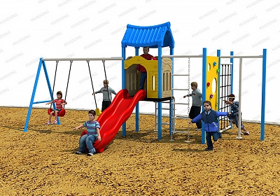 花园游乐 HD-LHY007-儿童滑梯