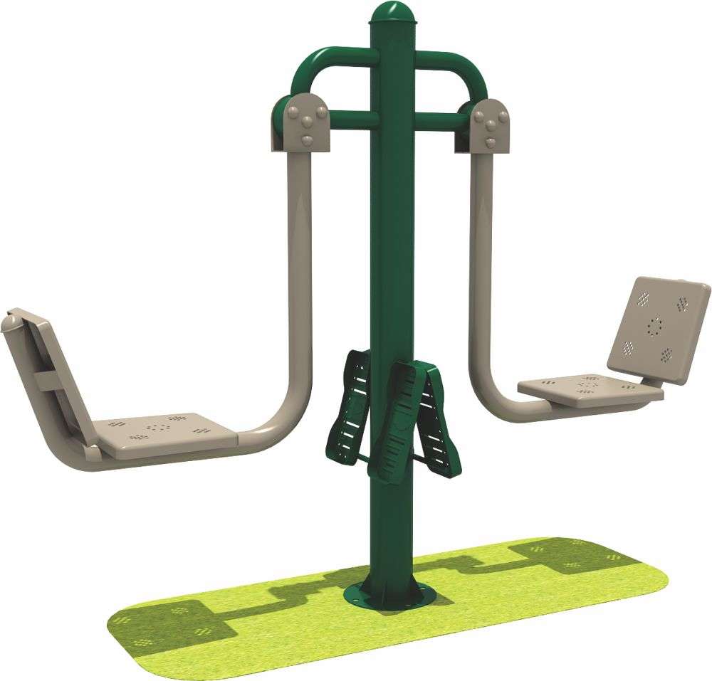 SUNBET·申博(中国区)运动健身器材 限位双人坐