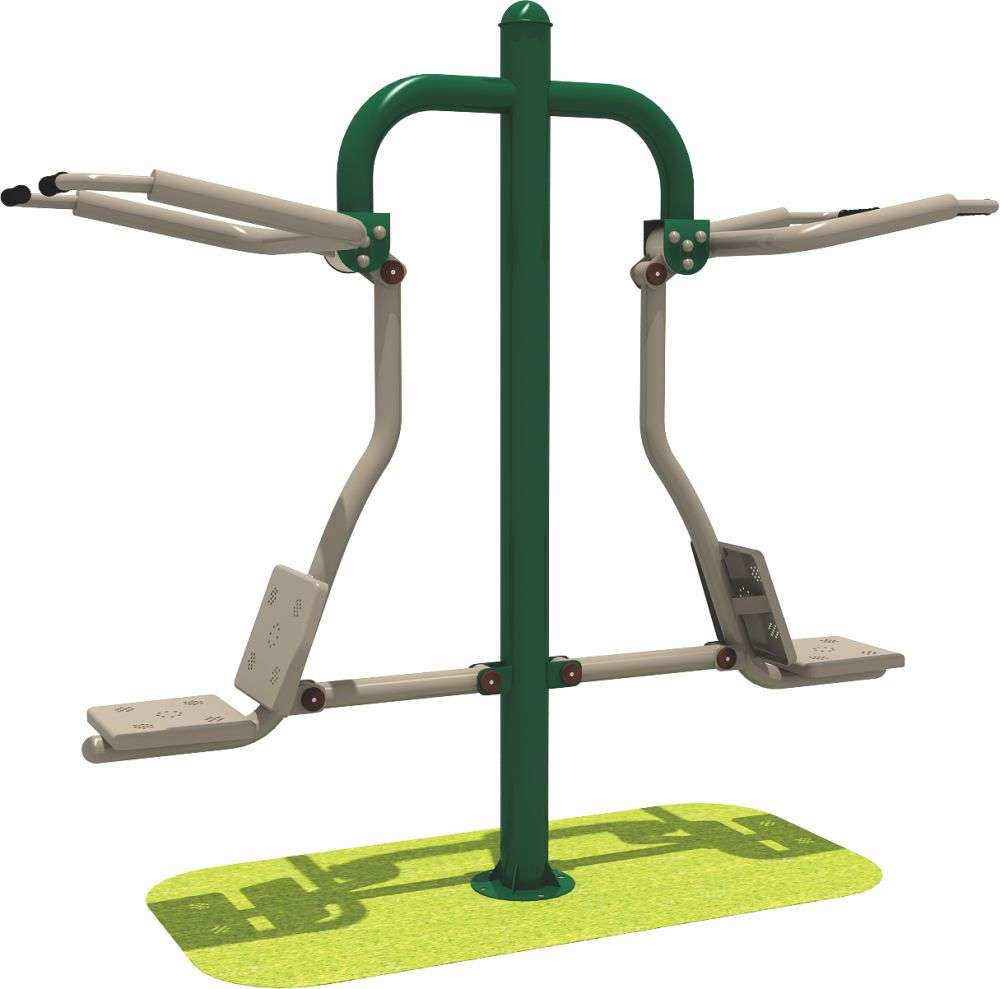 SUNBET·申博(中国区)运动健身器材 限位双人坐