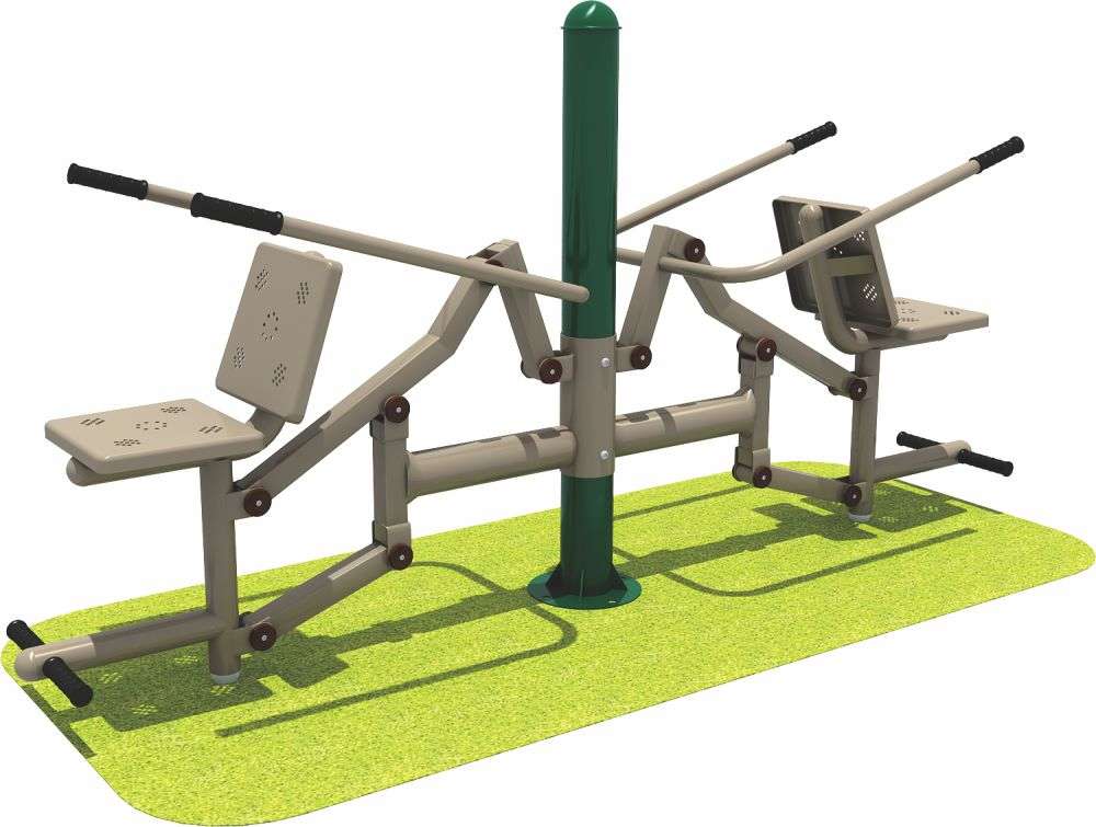 SUNBET·申博(中国区)运动健身器材 双人坐压器